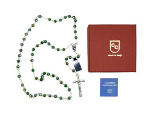 Green Crystal Rosary - Image 3