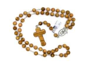 Olive Wood Rosary - Image 3