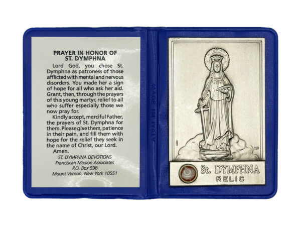 Medallita de Bolsillo de Santa Dimpna - Image 2