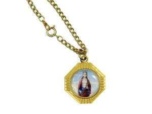 St. Dymphna Medal and Chain