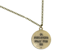 St. Peregrine Medal and Chain - Image 2