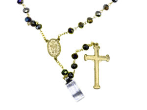 Rosario de escarabajo de perla de cristal - Image 2