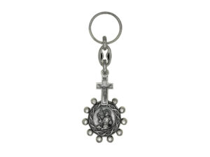 St. Anthony and St. Francis Keychain - Image 2