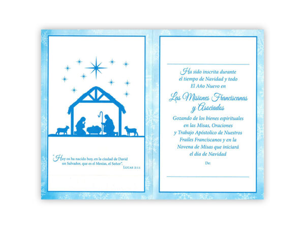 Tarjeta de Navidad de la Sagrada Familia - Image 2