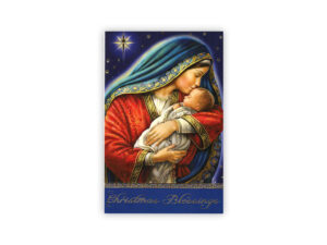 Madonna and Child Christmas Card