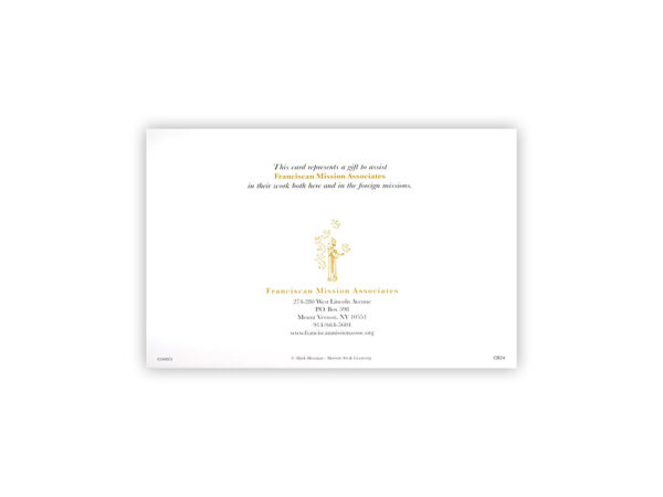 Holy Family in the Manger Christmas Card - Image 3