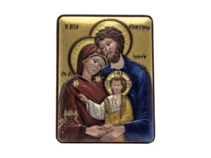 Holy Family Icon Plaque