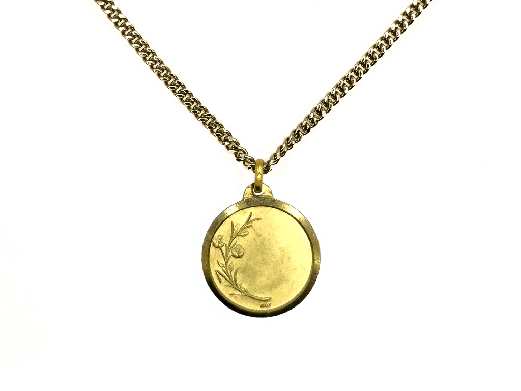 St. Peregrine Medal and Chain - Image 2