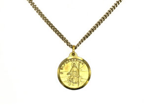 St. Peregrine Medal and Chain