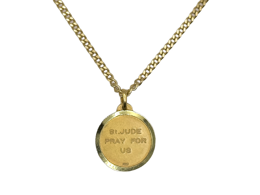 St. Jude Medal and Chain - Image 2