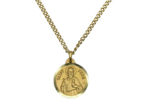 St. Jude Medal and Chain